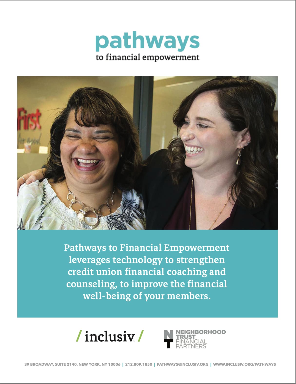 Pathways to Financial Empowerment Brochure