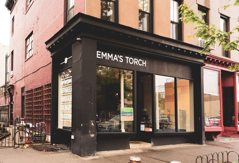 Emma's Torch restaurant in Brooklyn, NY